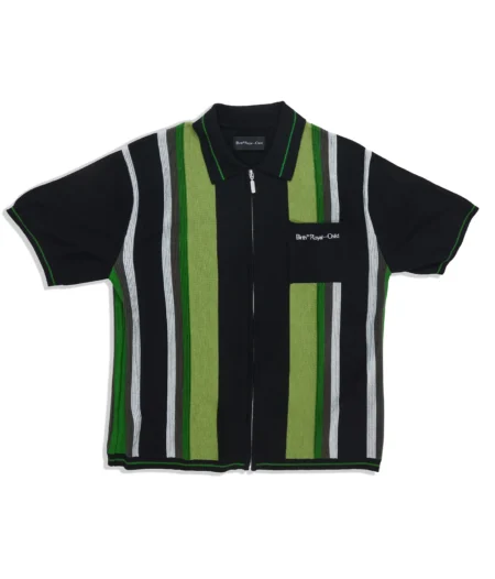Pinnacle Stripe Knit Shirt – front view