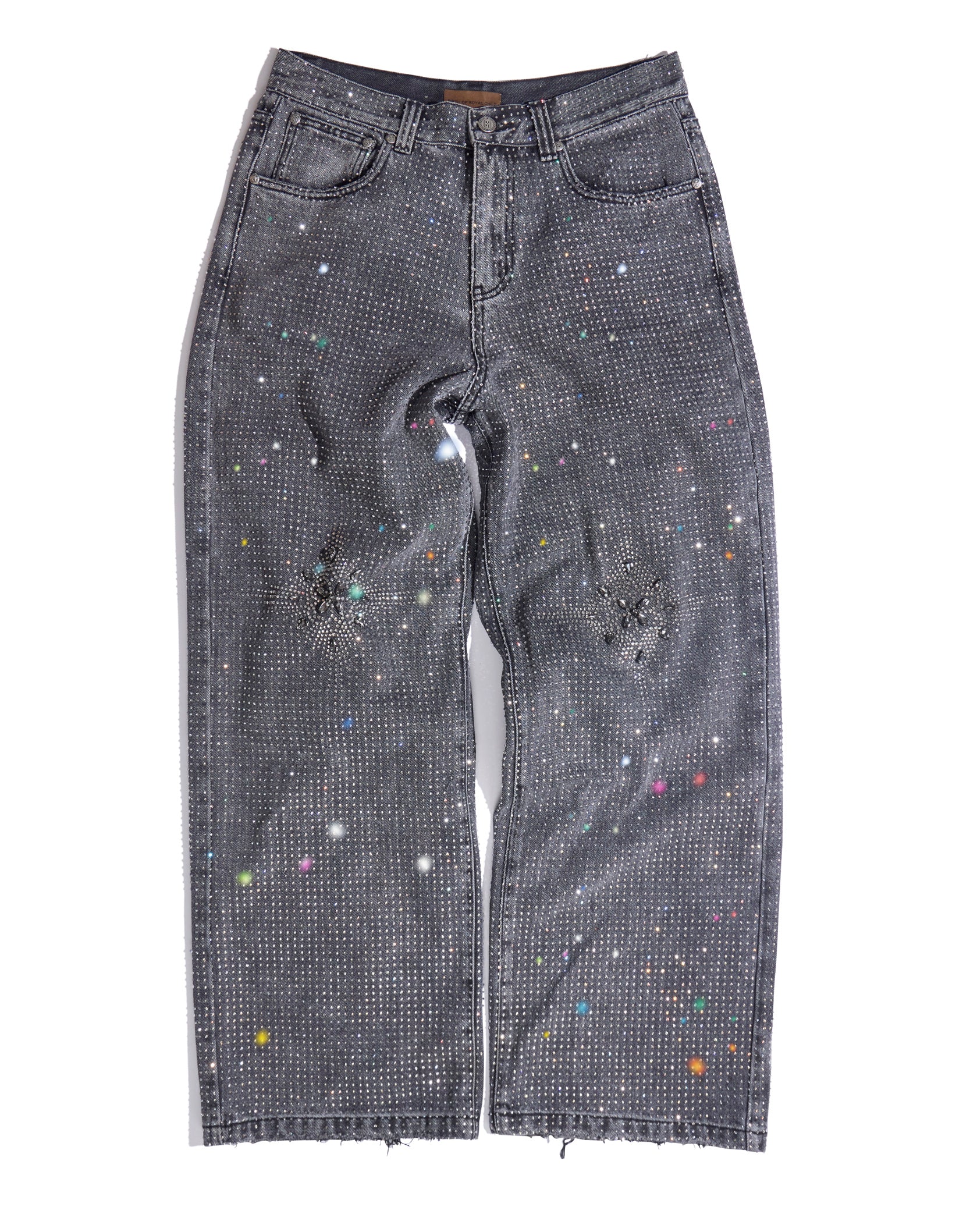 20K Stellar Diamond Jeans Black – front view