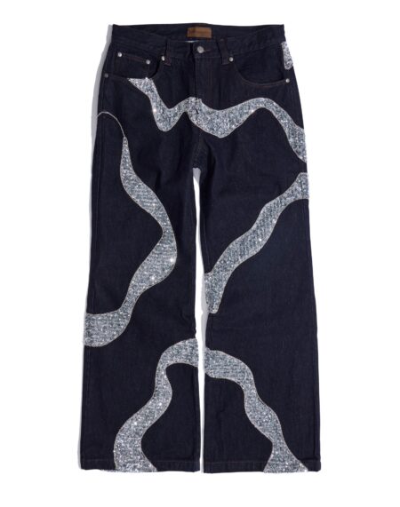 Silver Maze Jeans – front view
