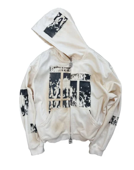 Flashlight Hoodie in White