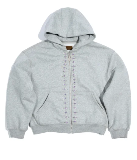 Gemline Zip Hoodie – front view