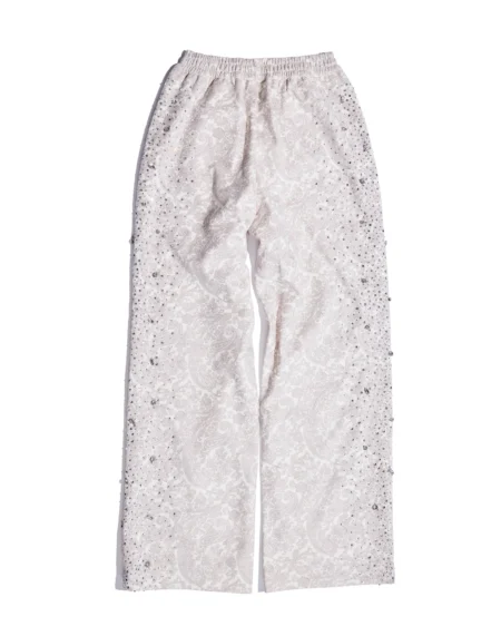 Cashew Blossom Sweat Pants White