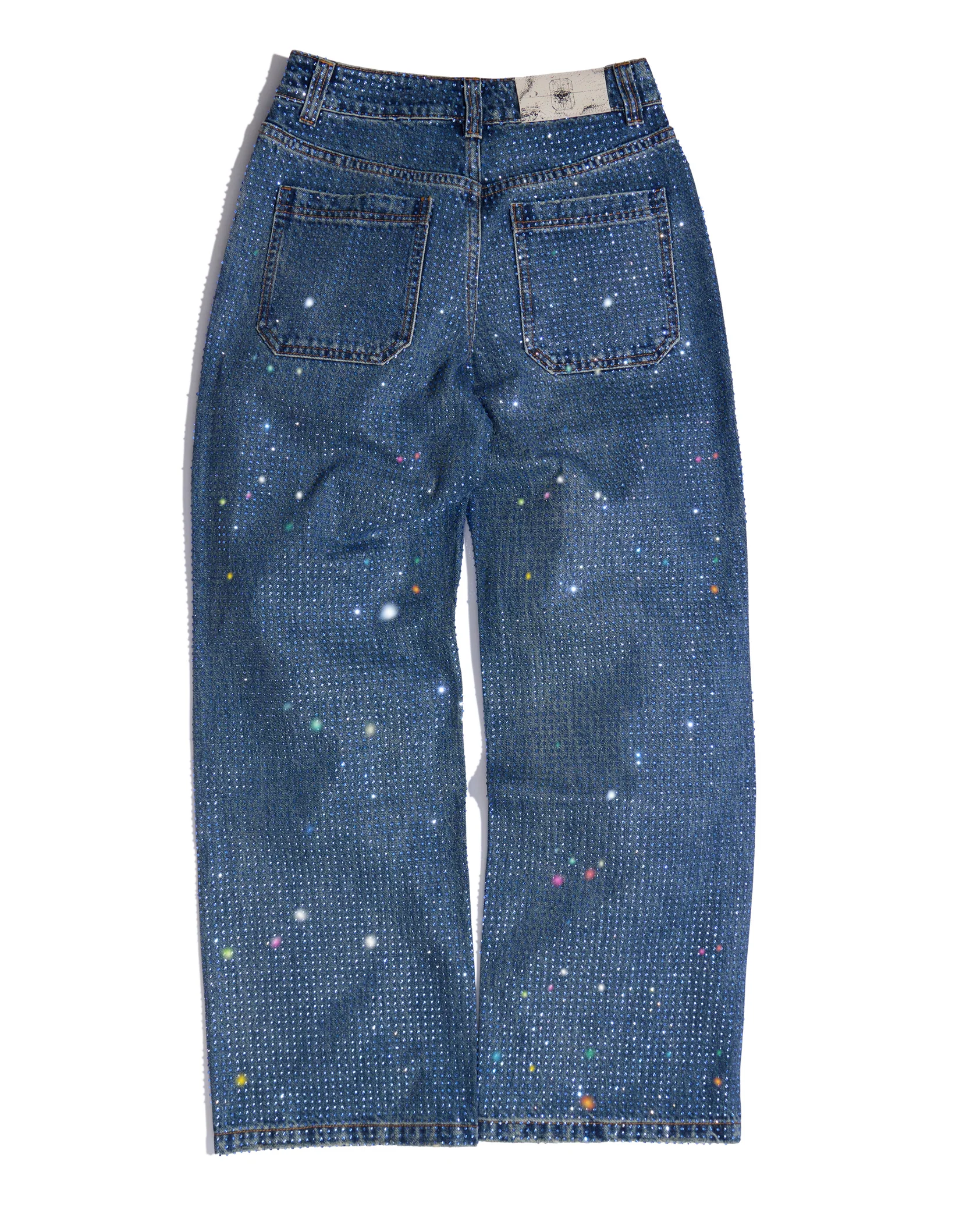 20K Stellar Diamond Jeans Blue – back view