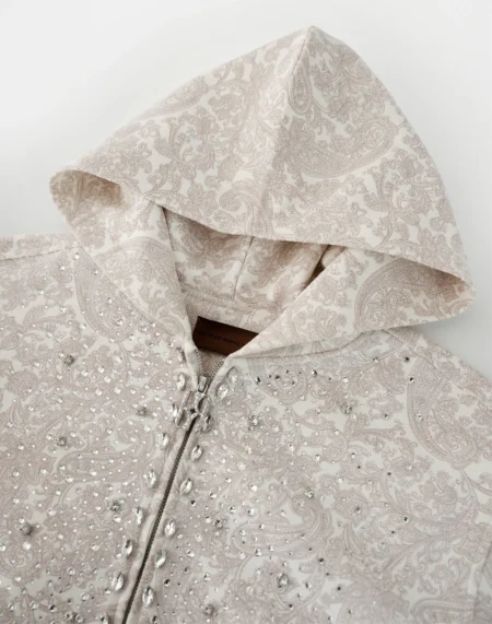 Cashew Blossom Sweat Hoodie White
