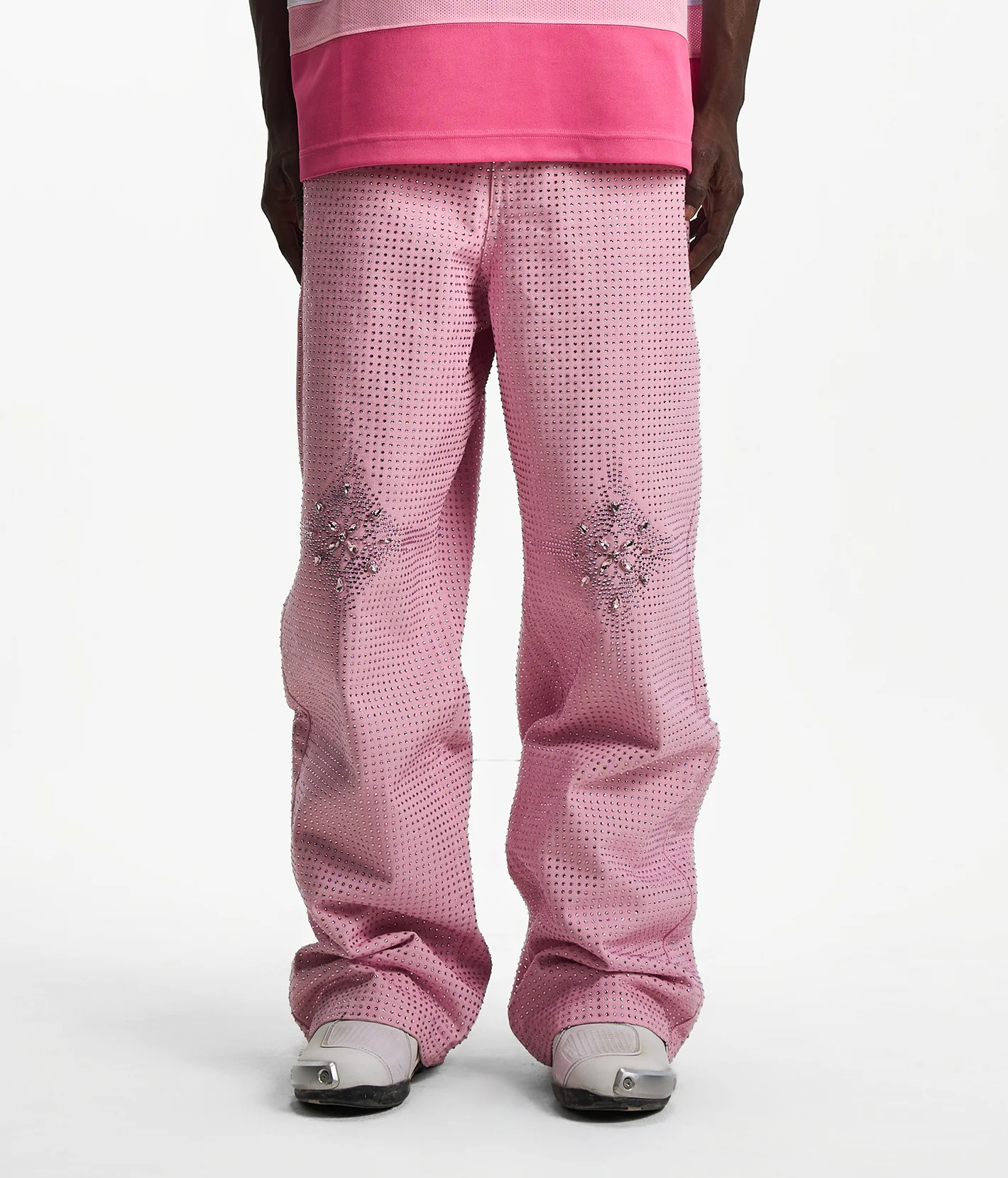 20K Stellar Diamond Jeans Pink – side view
