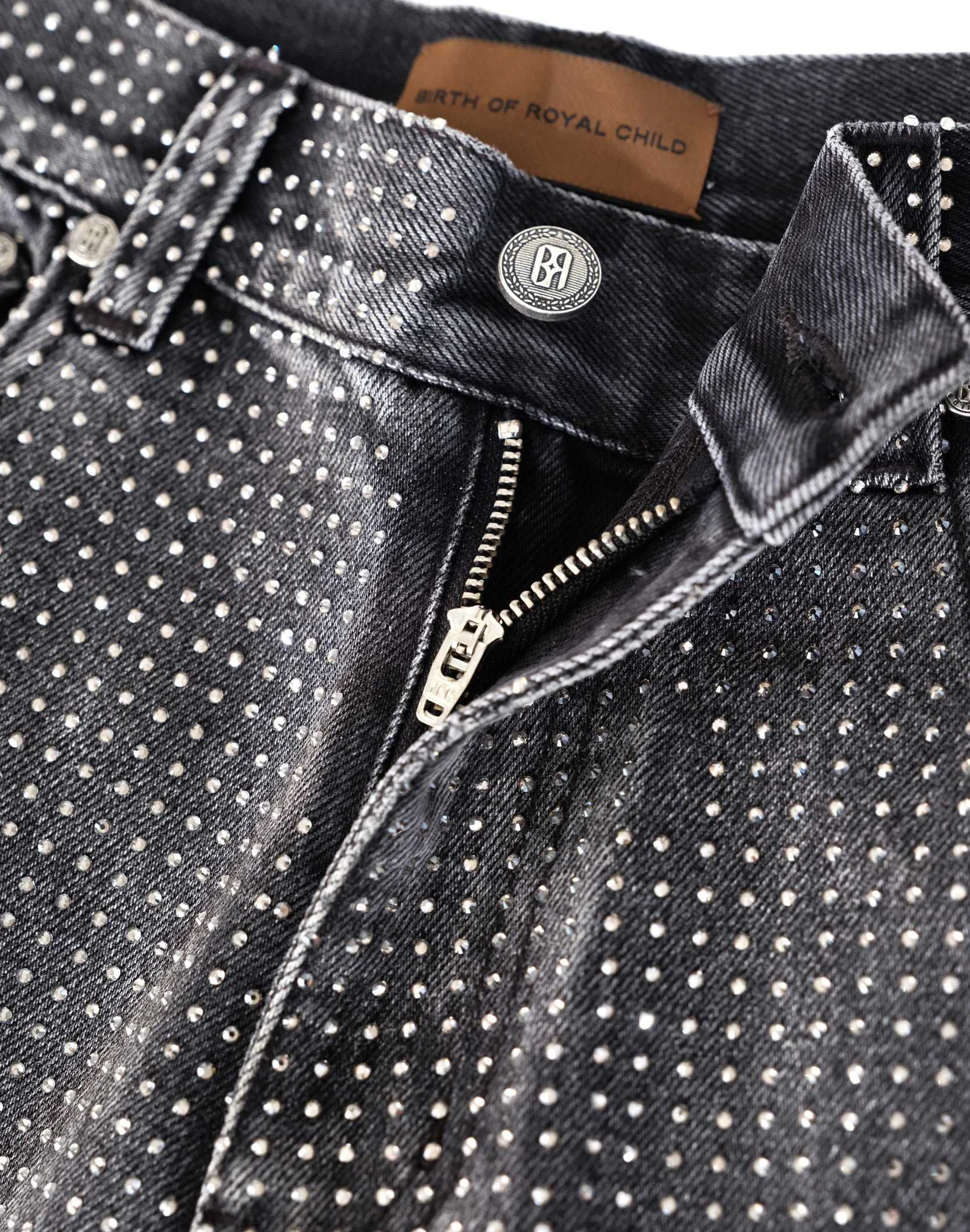 20K Stellar Diamond Jeans Black – side view