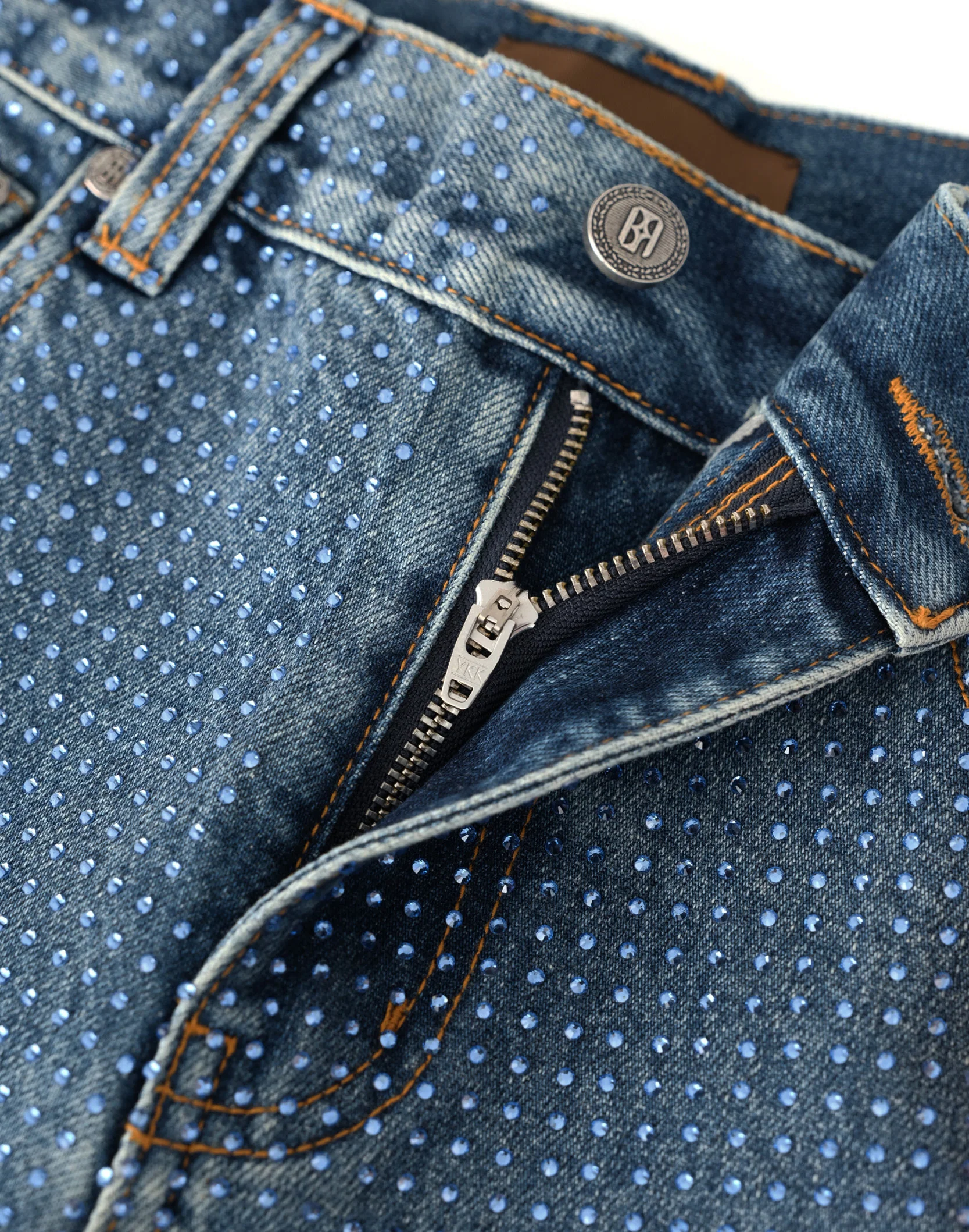 20K Stellar Diamond Jeans Blue – side view