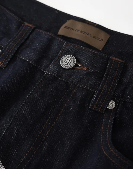 Silver Maze Jeans – back view