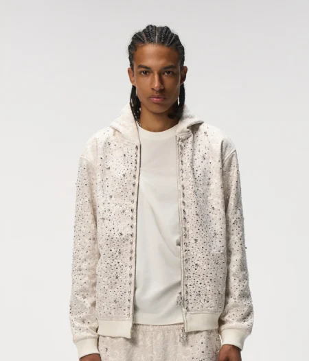 Cashew Blossom Sweat Hoodie White