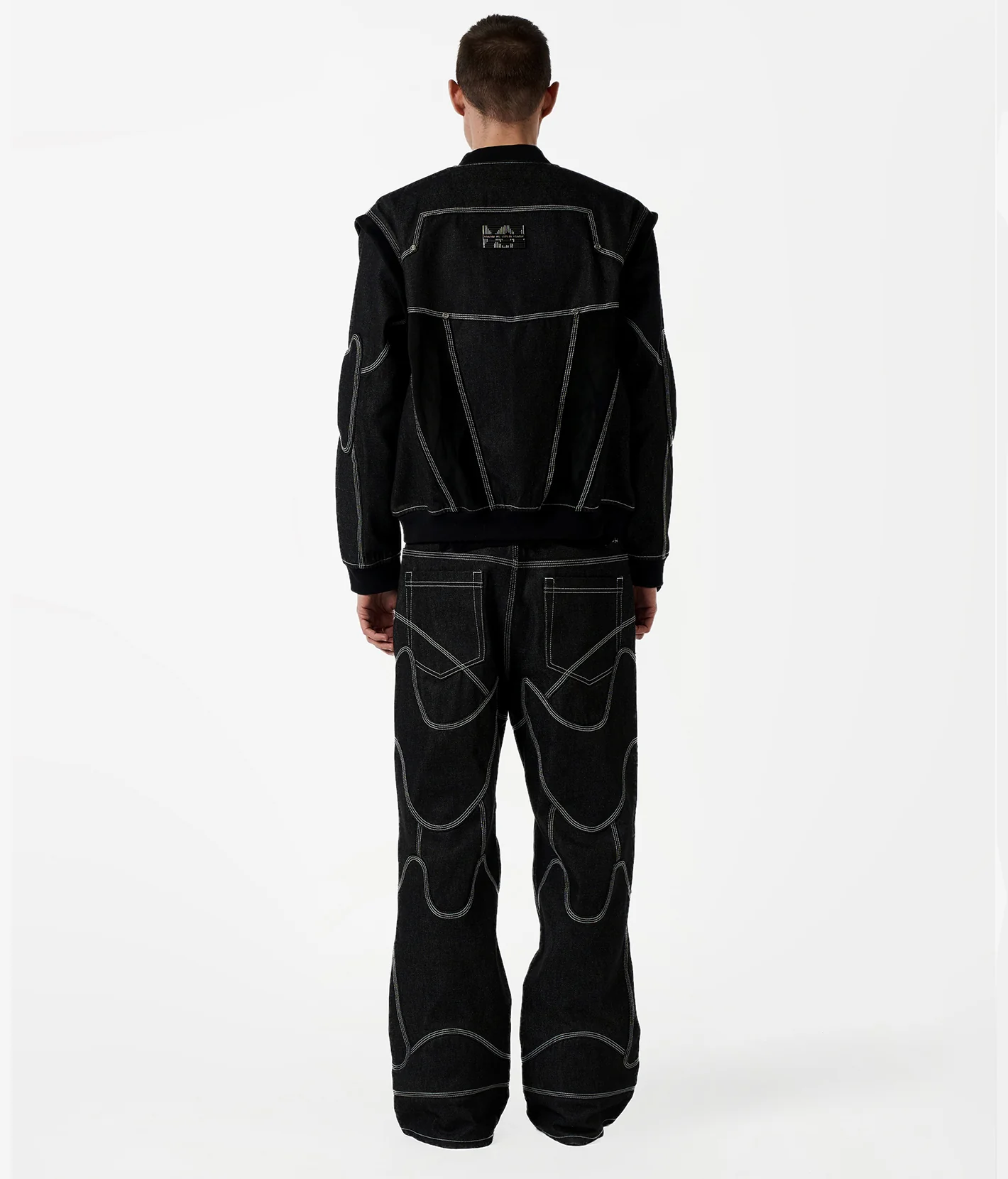 Mecha Division Raw Denim Jeans – alternate view