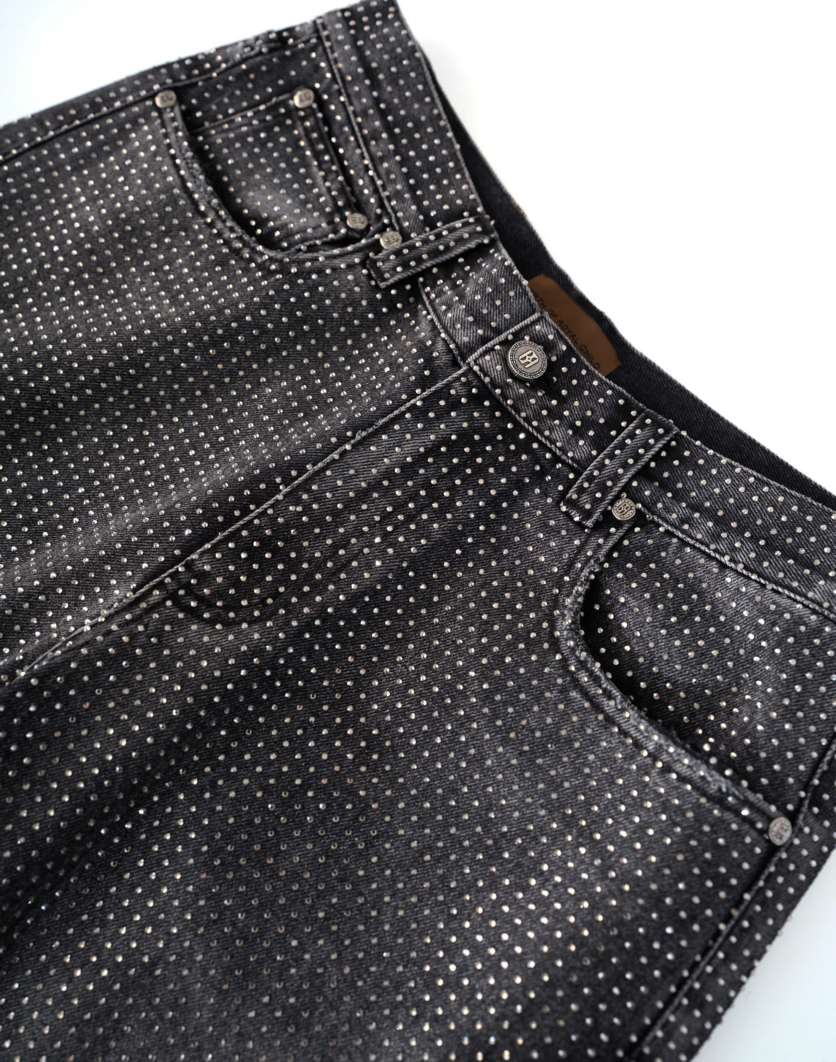 20K Stellar Diamond Jeans Black – alternate view
