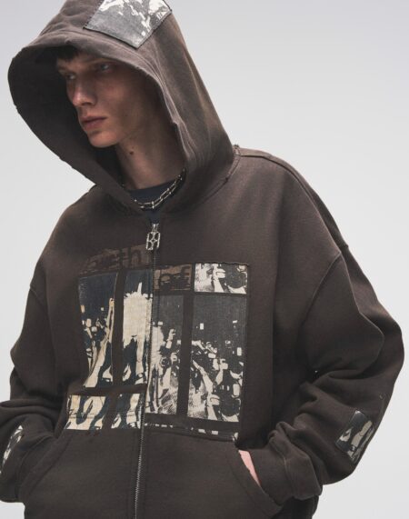 Flash Light Hoodie Black