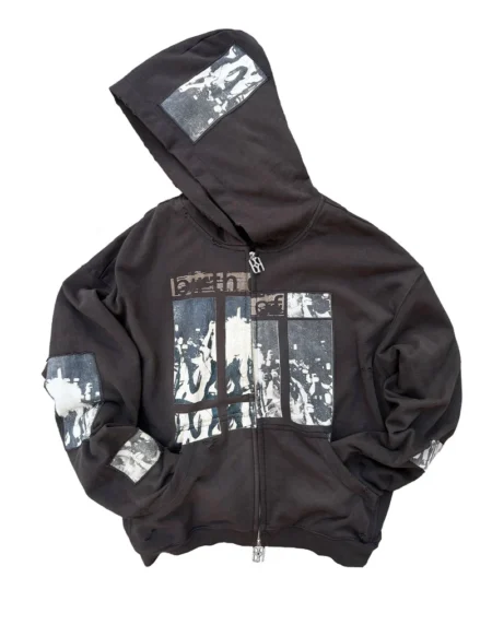 Flash Light Hoodie Black