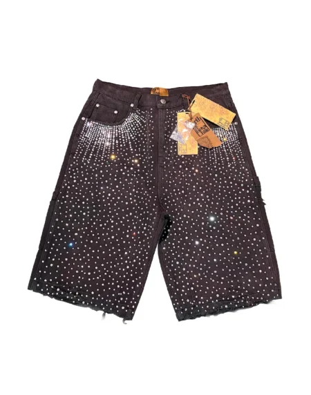 BORC 20K Diamond Shorts Black – front view