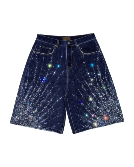 BORC 20K Starlight Diamond Shorts Blue